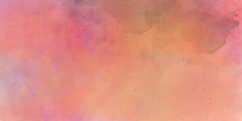 watercolor background with watercolor wall textures for graphic resources. Colourful, warm fog for graphic background