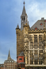 Fototapeta premium Aachen Rathaus (city hall), Germany