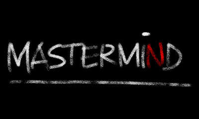 motivational words written by hand with basic colors black and white