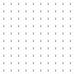 Square seamless background pattern from black freestyle skiing symbols are different sizes and opacity. The pattern is evenly filled. Vector illustration on white background