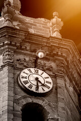 potosi bolivia, catedral santa bas&iacute;lica, gran reloj