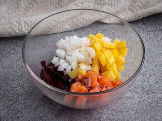 bowl of carrots