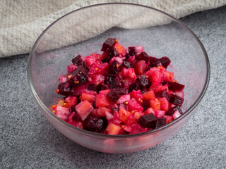 salad with beets