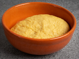 flour in a bowl