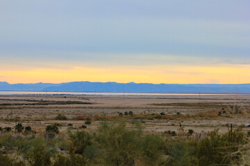 Vast Mojave Desert Landscape vista