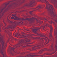 liquified static flowing colour mixture