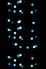 fondo abstracto de luces de navidad