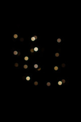 fondo abstracto de luces de navidad