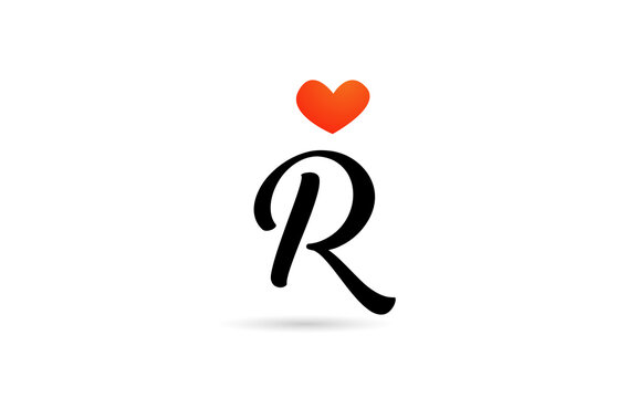 Vector Vintage Cute letter R Calligraphy element logo Valentine Hand -  stock vector 2583137 | Crushpixel