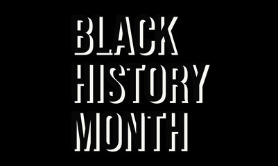 Obraz premium Black History Month