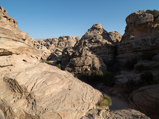 Little Petra, en Wadi Musa, Jordania, Oriente Medio, Asia