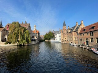 Brujas Landscape Belgium Culture