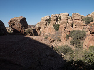 Fototapeta premium Reserva natural de Dana, en Jordania, Oriente Medio, Asia