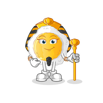 recommend clip art: sunny side up ancient egypt cartoon. cartoon mascot vector