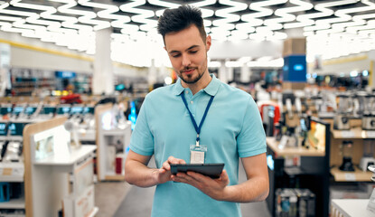 Household appliances and gadgets store