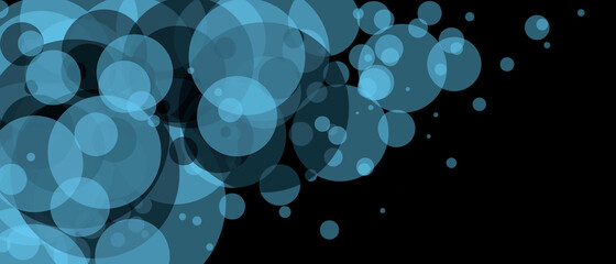 abstract background with bubbles