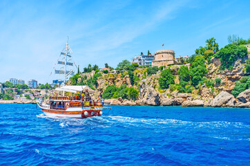 Attractions in Antalya, Turkey