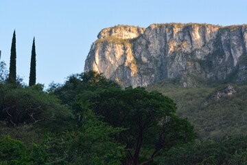View of the mountains