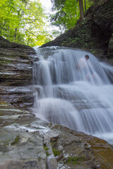 waterfall in the woods