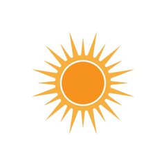 sun illustration logo