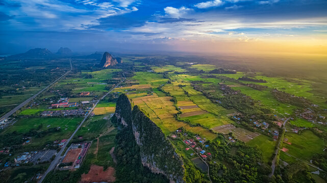 view from the top of mountain
