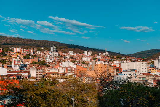 LANDSCAPE OF THE CITY OF SAN GIL, SANTANDER, COLOMBIA