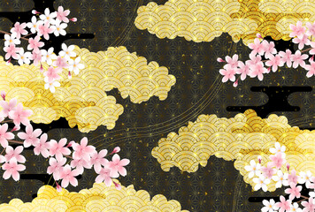 桜　春　花　背景
