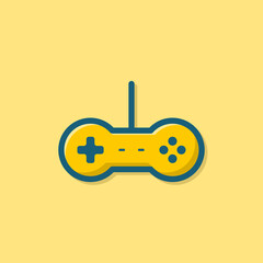 Game controller icon illustration