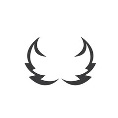 wings vector icon element concept design