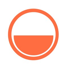 Icon sticker design logo stock 3d illustration 