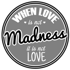 Love qoutes design logo stock 3d illustration 