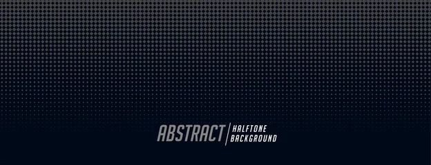 Gordijnen abstract black halftone background design © starlineart