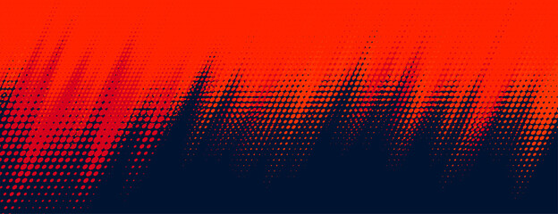 red and black halftone motion effect background © starlineart