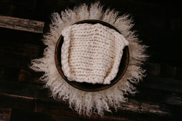 White newborn backdrops