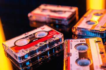 microcassettes for analog voice recorder