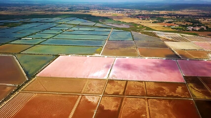 Salinas d'es trenc - soybean mining in Mallorca