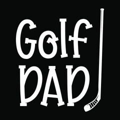 dad svg design    Golf Dad