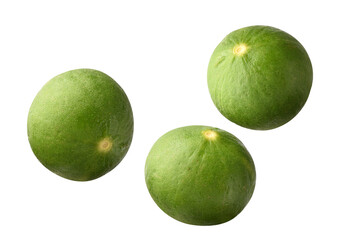 lime full piece ,fly lime half on white background isolated ,clipping path