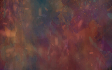 Red and yellow,blue abstract background. Black stone texture, dark slate background, top view. Abstract grunge brush stroke wall background, canvas texture