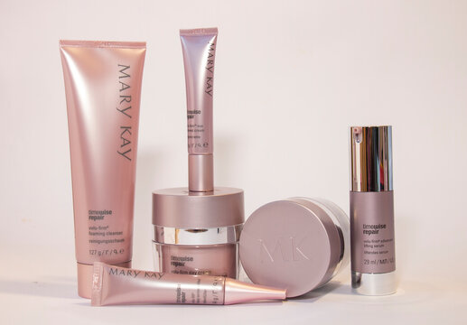 Latvia 12.2021, Mary kay TimeWise Repair anti-aging cream system protection against skin aging