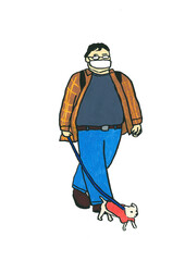 hockey player cartoon