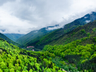 Fototapeta na wymiar Rila mountain in Bulgaria