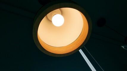 light bulb on the wall