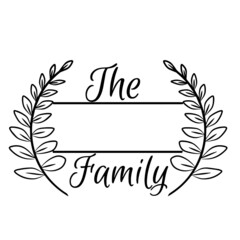 Family Name Monogram Bundle is suitable for t-shirt, laser cutting, sublimation, hobby, cards, invitations, website or crafts projects. Perfect for magazine, news papers, posters, in branding.