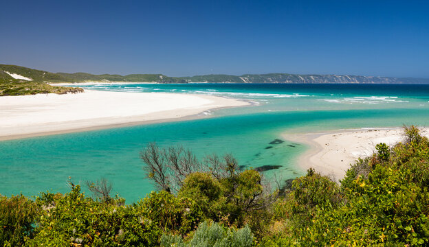 Turquoise Water At Wilson Inlet Around Denmark, Western Australia