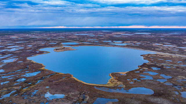lake in the mountains