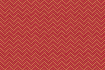 くすんだピンクや茶色のヘリンボーン風ジグザグ模様