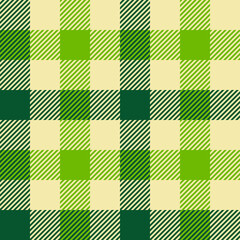 green spring or saint patrick day plaid seamless vector texture