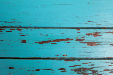 Blue Wood Background Texture.