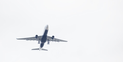 airplane in the sky